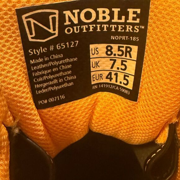 Noble Outfitters NWOT Men’s Crew 6” Work Boot Size 8.5R main image 9